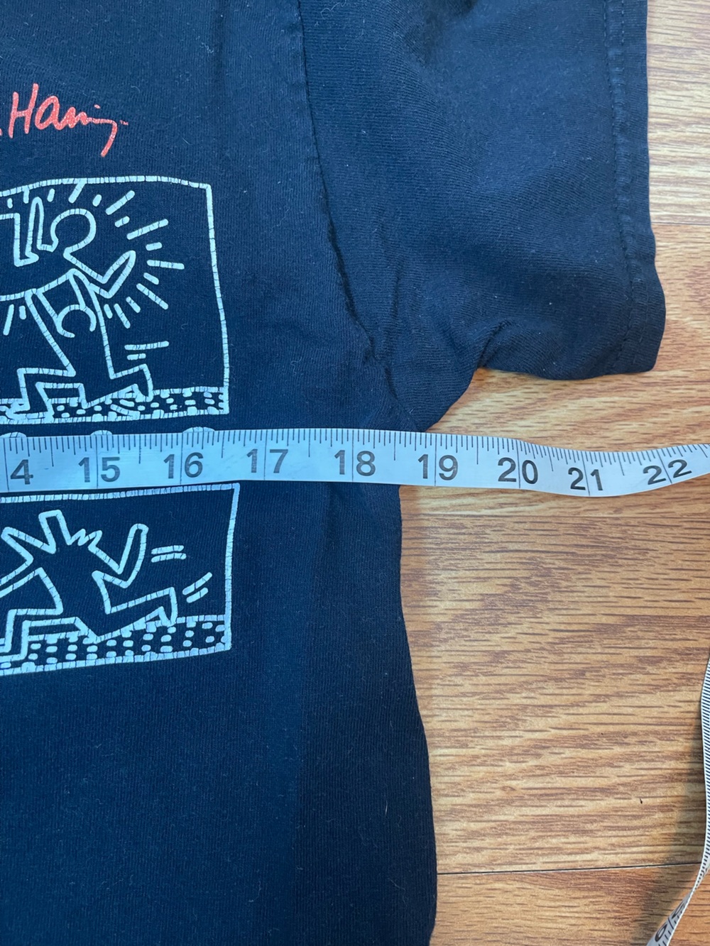 Keith Haring Big Heart T-Shirt size M - Picture 5 of 6